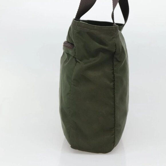 PRADA Tote Bag Nylon Khaki Auth BA3622 - Picture 4 of 16